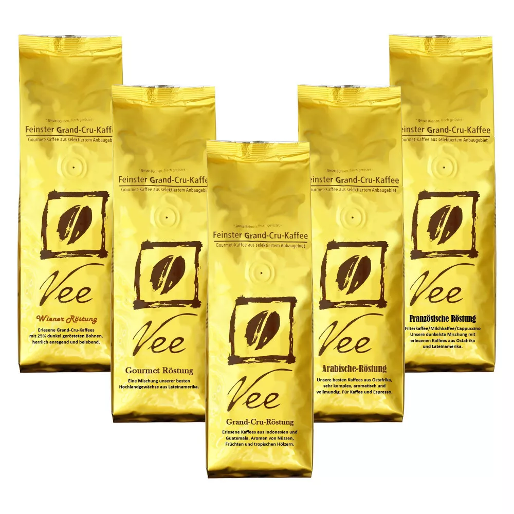 Vee's Trial Pack 1: Specialties Blends - Freshly and gently roasted for you every day. Since 1999 |