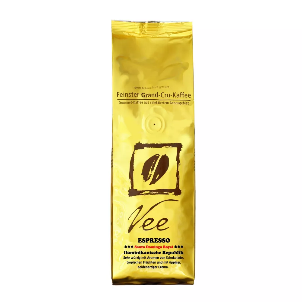 Vee's ESPRESSO SANTO DOMINGO ROYAL - Freshly and gently roasted for you every day. Since 1999 |